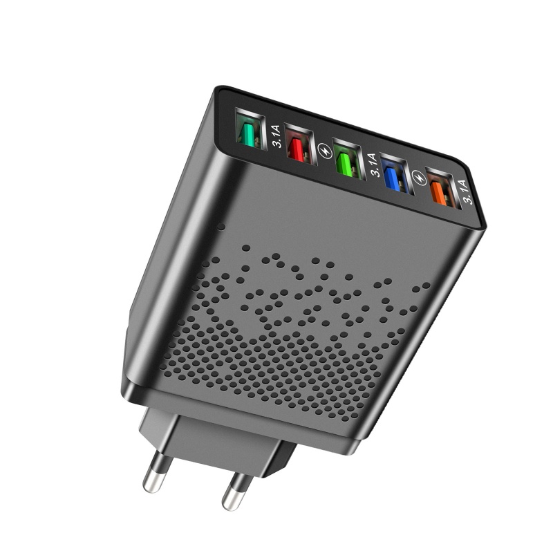 Bộ SạC NguồN ĐiệN IOR 5 CổNg 48W 3 1A PhíCh CắM EU US
