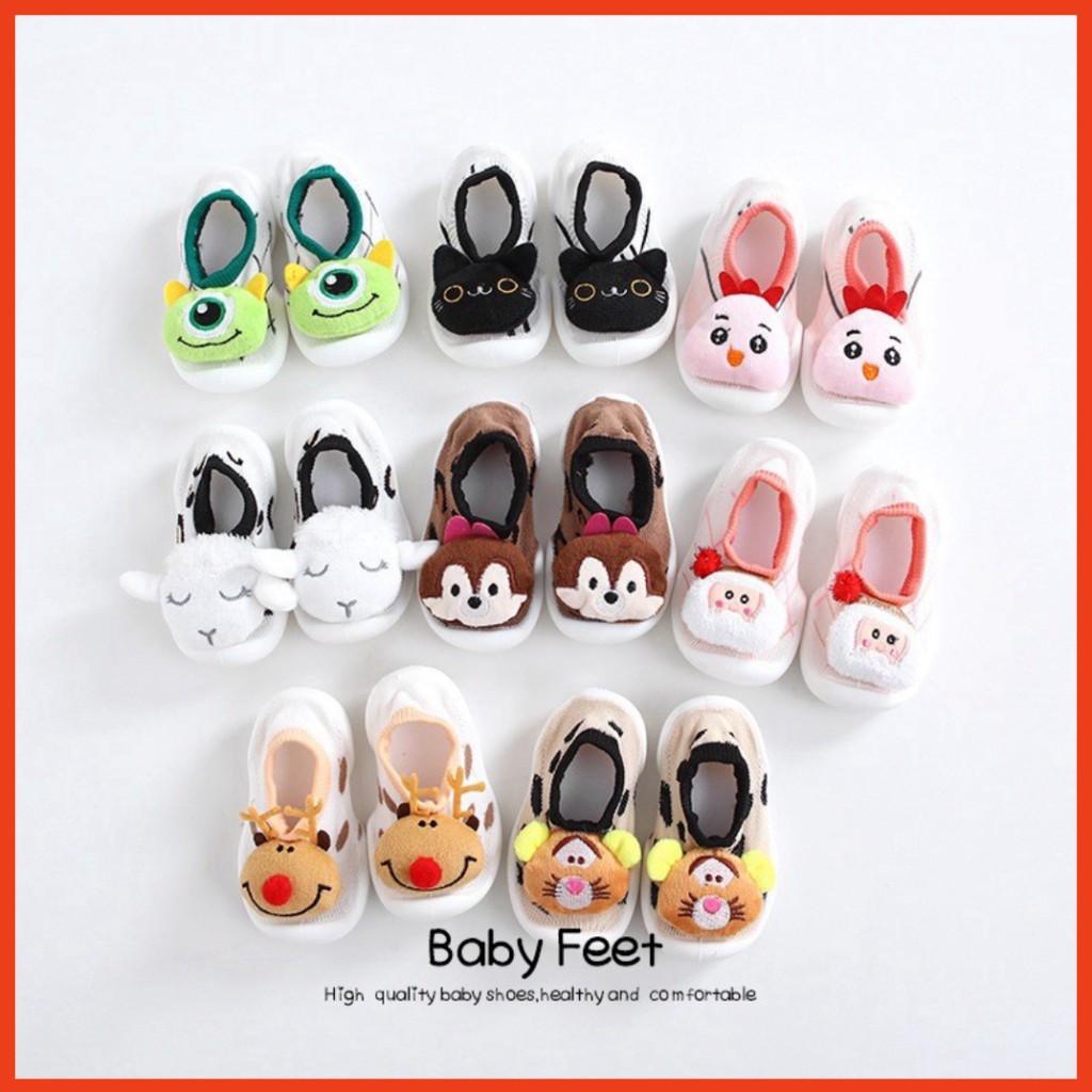 Tất Vớ Giầy Hình Thú Cực Đáng Yêu Dánh Cho Bé