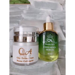 Serum collagen Căng Bóng Da nhân sâm QA ( chính hãng)