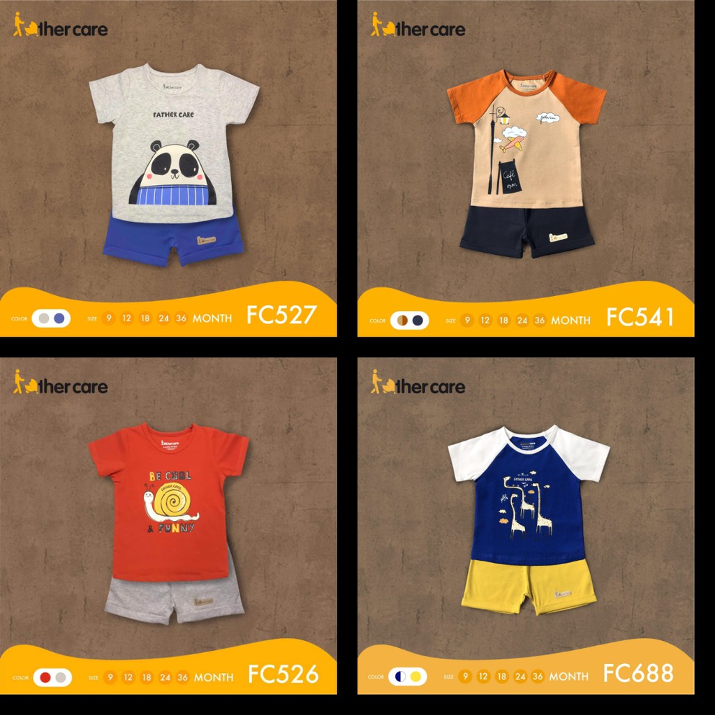 Bộ cộc Father care [Có ảnh thật]