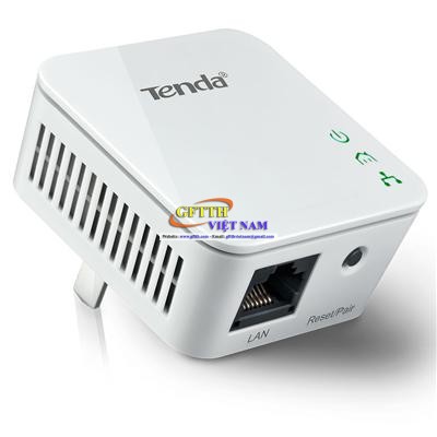 Bộ Chuyển Đổi Ethernet Powerline Tenda P202 hỗ trợ kép bộ cấp nguồn cho bộ điều hợp dòng điện