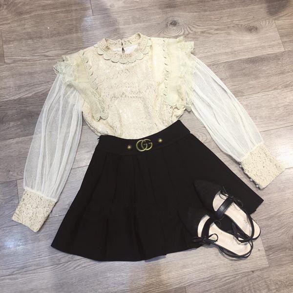 Chân váy xếp ly MIX GG | BigBuy360 - bigbuy360.vn