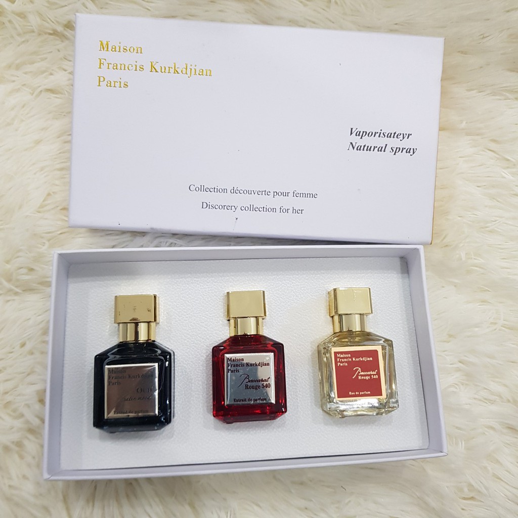 ❤️Chính Hãng❤️ siêu phẩm bộ nước hoa Maison Francis Kurkdjian Pais, 3 mùi siêu hót