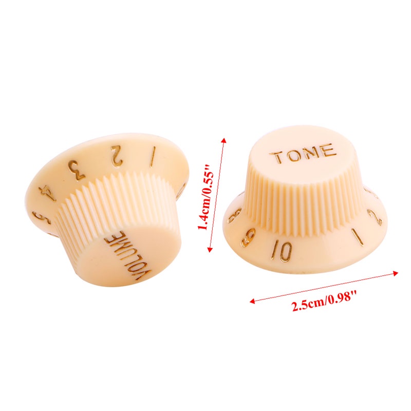Nút Điều Chỉnh Âm Lượng 1 / 2 Tông Cho Đàn Guitar FD ST Cream