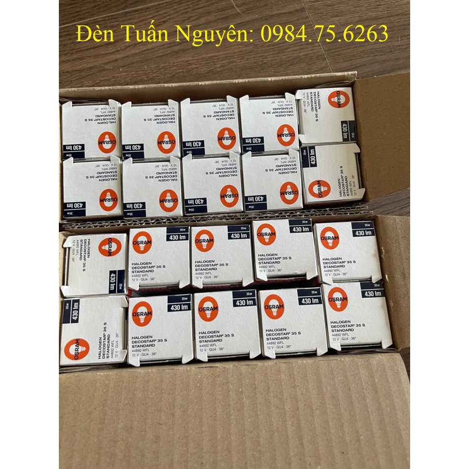Bóng đèn halogen 12V 35W 44892 Osram đường kính 3.5cm
