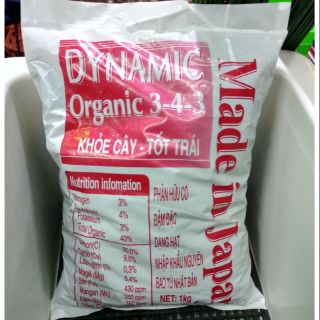 [SIEUGIAMGIA] Phân gà Dynamix organic 3-4-3 siêu đẹp
