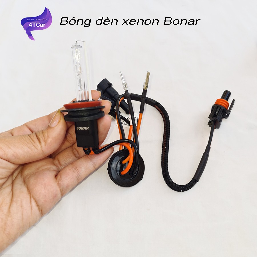 Bóng đèn siêu sáng ô tô ,Bóng đèn xenon BONAR - chính hãng bảo hành 2 năm - phân phối bởi 4TCAR