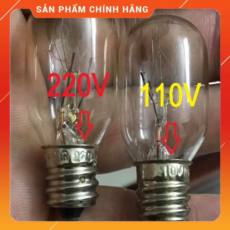 [SẴN HÀNG] Bóng đèn 110V Máy khâu mini Nhật, Tủ lạnh nội địa Nhật, Thiết bị điện Nhật..... (Không ở đâu có) BAM86