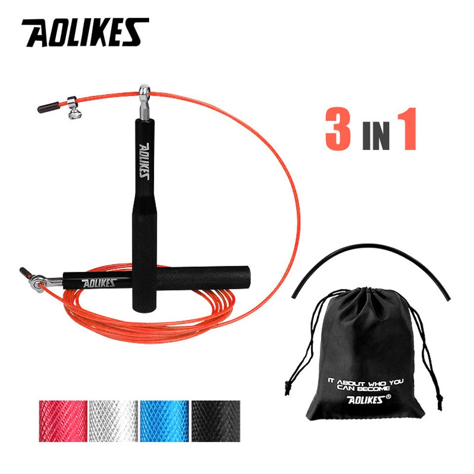 AOLIKES Dây nhảy tập thể dục giảm cân tại nhà tiện dụng