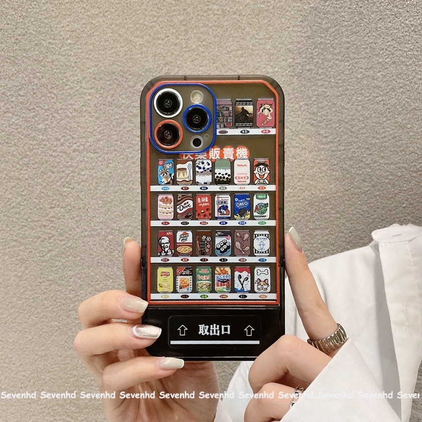 Ốp Điện Thoại Họa Tiết Hoạt Hình Đồ Uống Cho iPhone 13 12 11 Pro Max SE2020 X XR XS Max 8 7 Plus