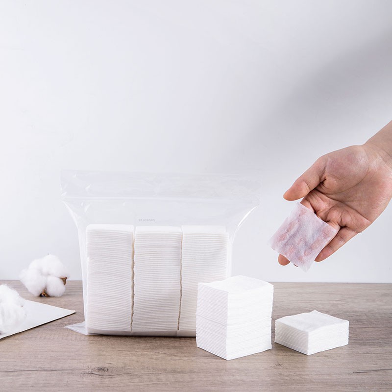 Túi Bông Tẩy Trang JUJIAJIA 1000 Miếng Chất Liệu Cotton Một Lớp