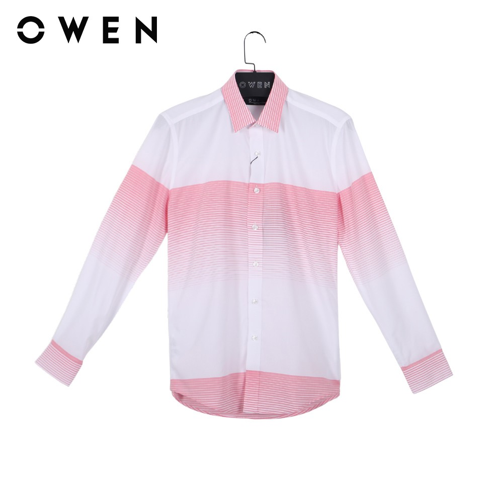 Áo sơ mi dài tay Nam Owen Bamboo Slim Fit - AS23315D
