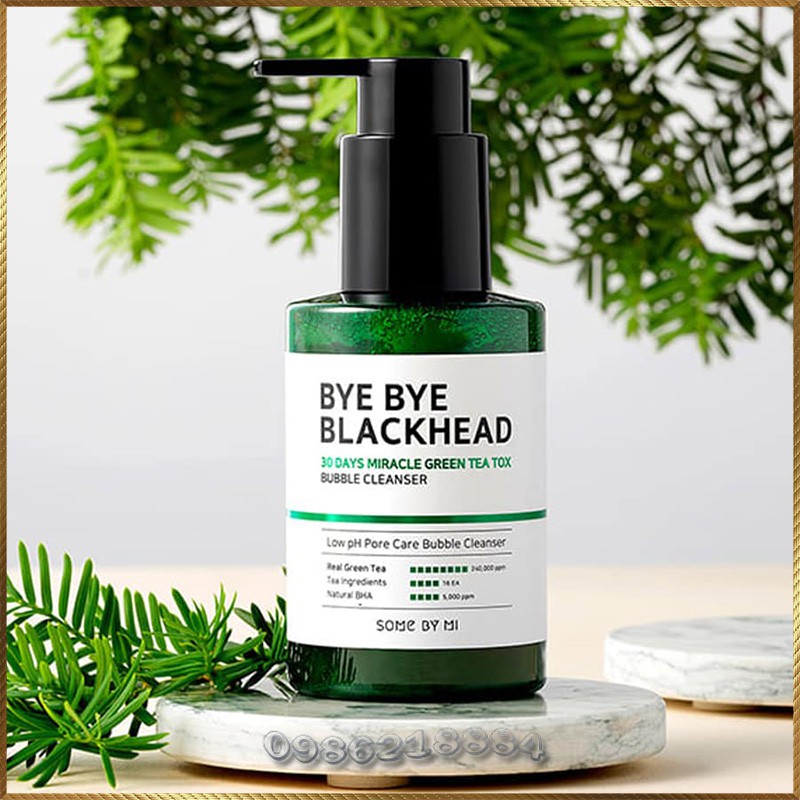 Sữa rửa mặt sủi bọt Some By Mi Bye Bye Blackhead 120g SBB6 | BigBuy360 - bigbuy360.vn