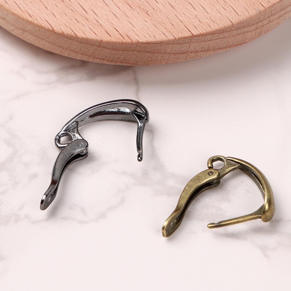 Set 6 Móc Khuyên Tai Dạng Mở 7 Màu Kiểu Pháp