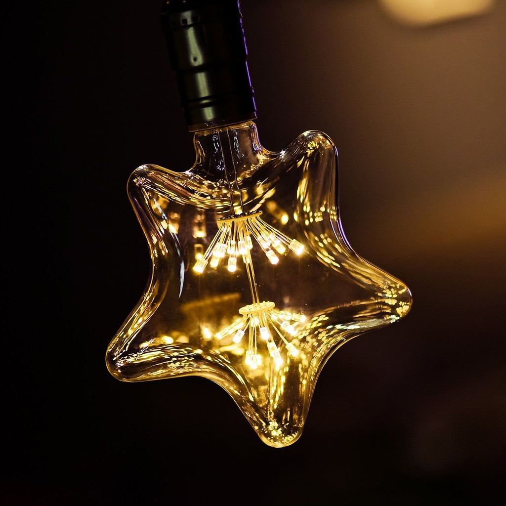 Đèn led builb trang trí hình ngôi sao GIVASOLAR GV-FB-STAR