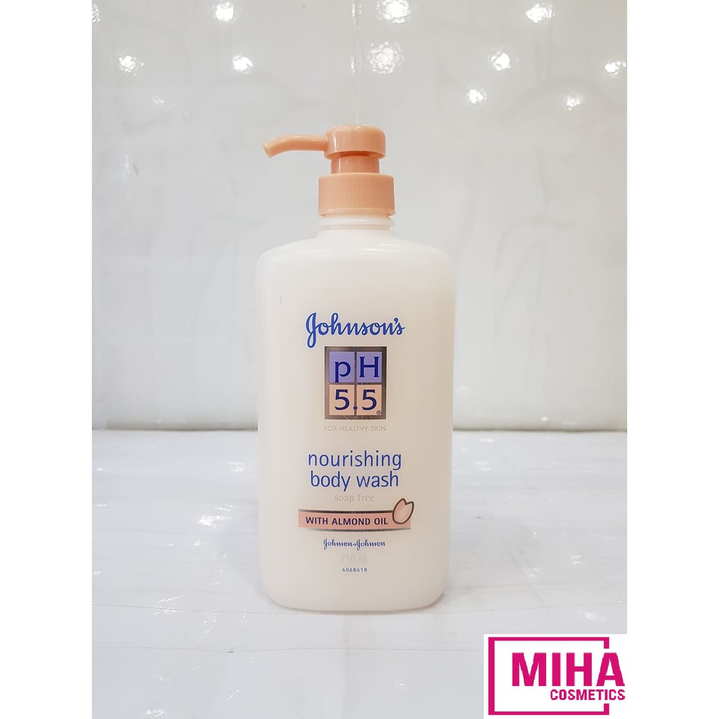 Sữa Tắm pH 5.5 Johnson’s Hạnh Nhân 750ml Malaysia