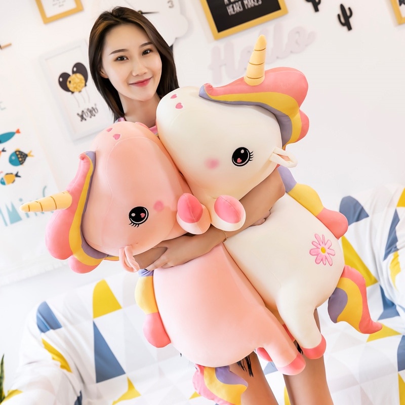 Thú nhồi bông hình kỳ lân hoạt hình dễ thương đáng yêu