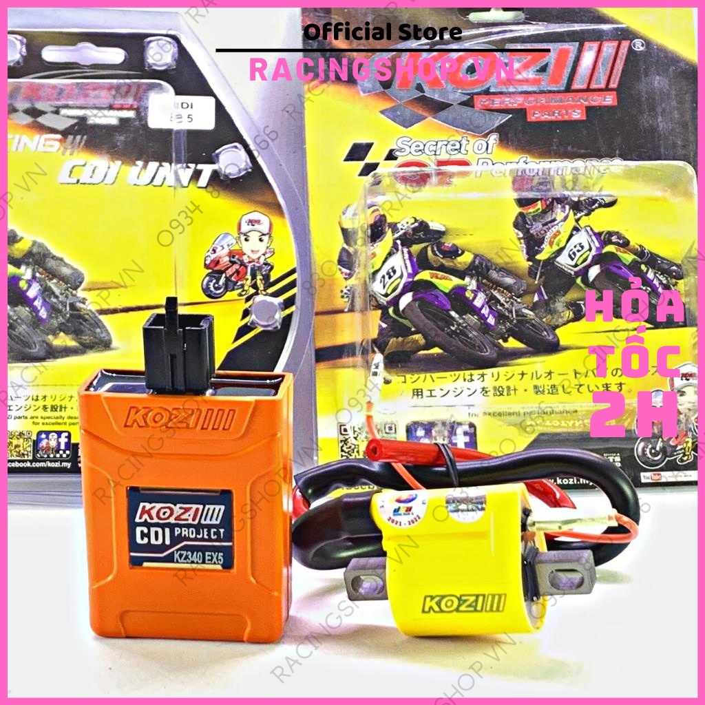 Ic mobin Kozi độ cho wave dream 100cc si 50 ex 50 galaxy elegant angela 67 chaly cub 50 fu neo TQ wave a TQ RACINGSHOPVN