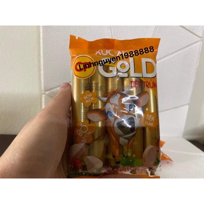 Xúc Xích Ăn Liền Red CP Tiệt Trùng Gói 100g