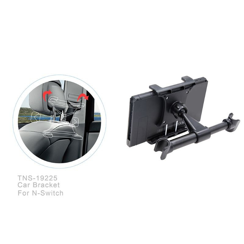 DOU Adjustable Car Stand Holder Headrest Mount Bracket for NS Switch Game Console Smart Cellphones Tablets Accessories