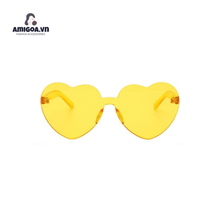 Kính Mát Gọng Trái Tim Thời Trang Cho Nữ