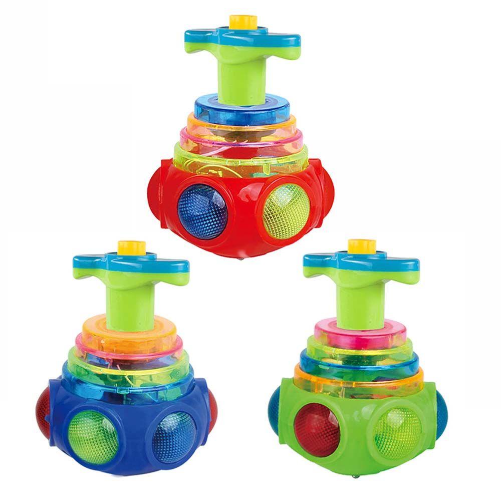 Con Quay Đồ Chơi Spinner Có ĐèN LED NhiềU MàU, HìNh UFO 3 Dễ Thương