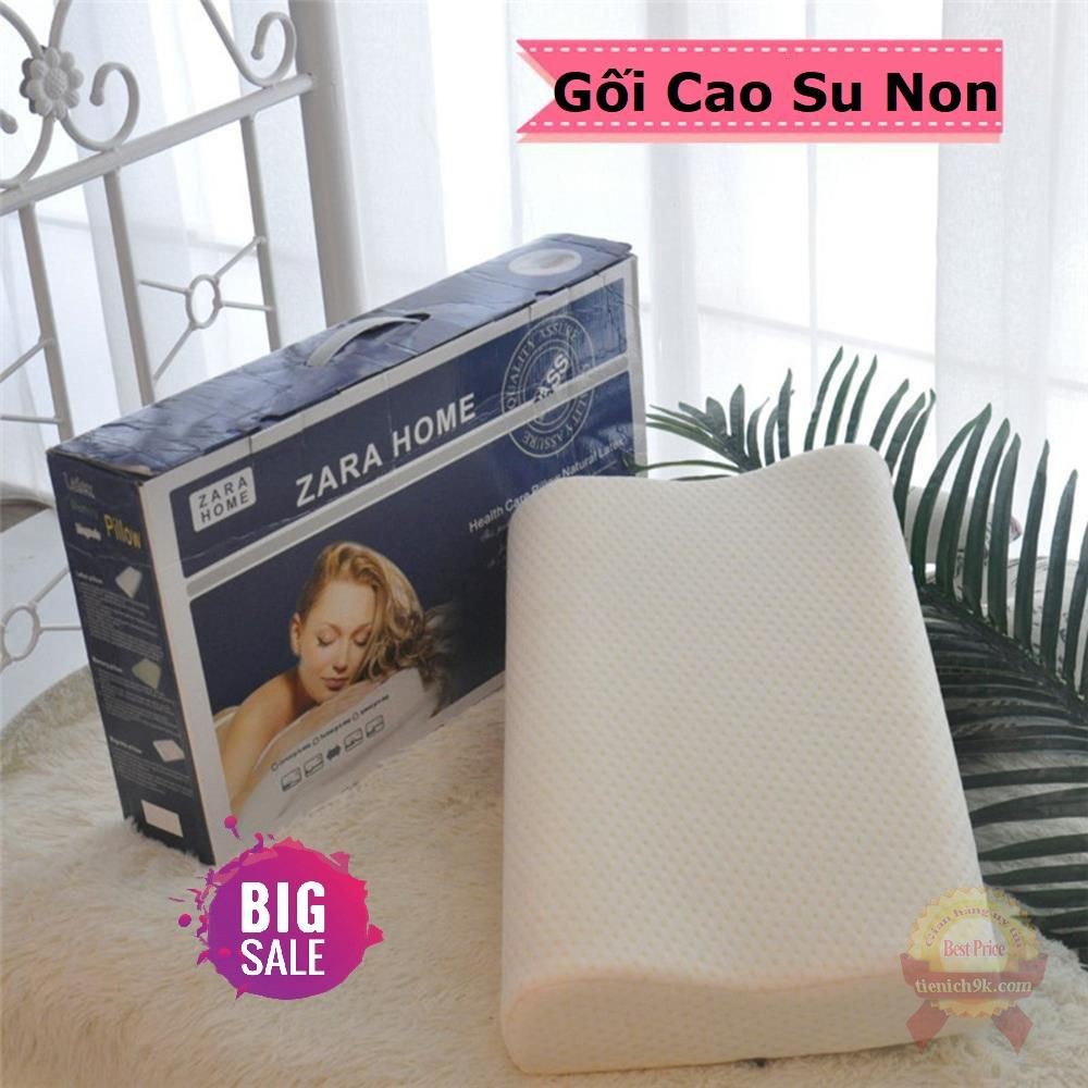 Gối cao su non chống mỏi vai gáy cho người lớn