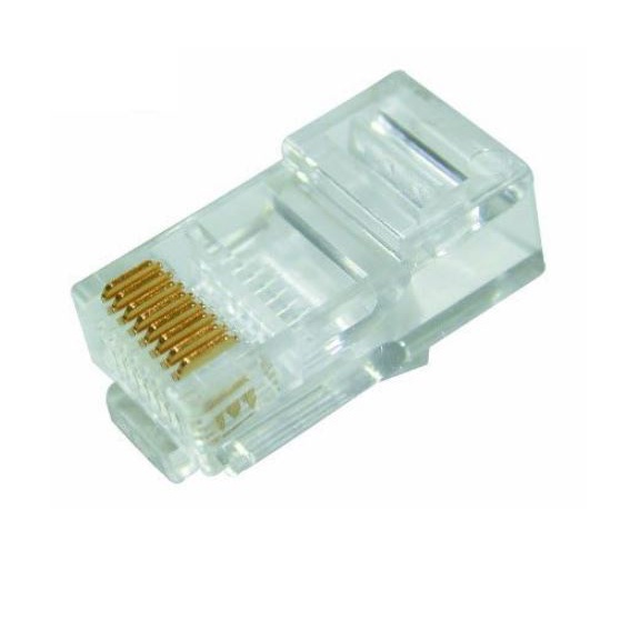 Đầu bấm mạng RJ45 DINTEK UTP Cat.6 (100 đầu/bịch)