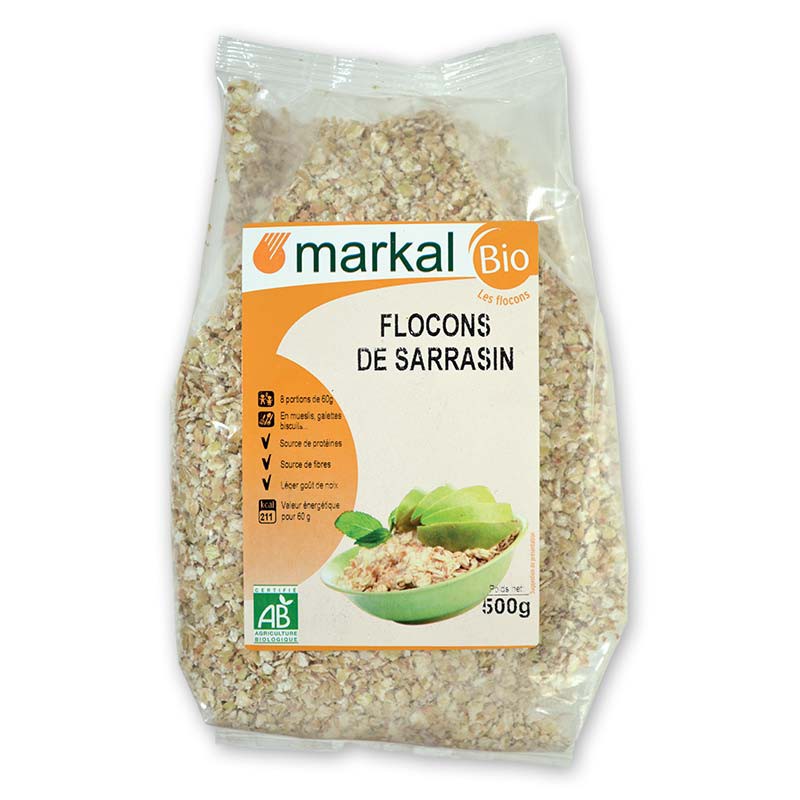 Kiều Mạch Hữu Cơ Cán Dẹt Markal 500g