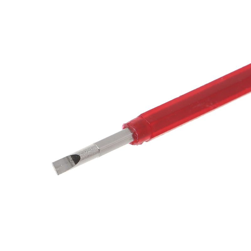 Bút thử điện 100 - 500V đầu có rãnh tiện dụng chất lượng cao
