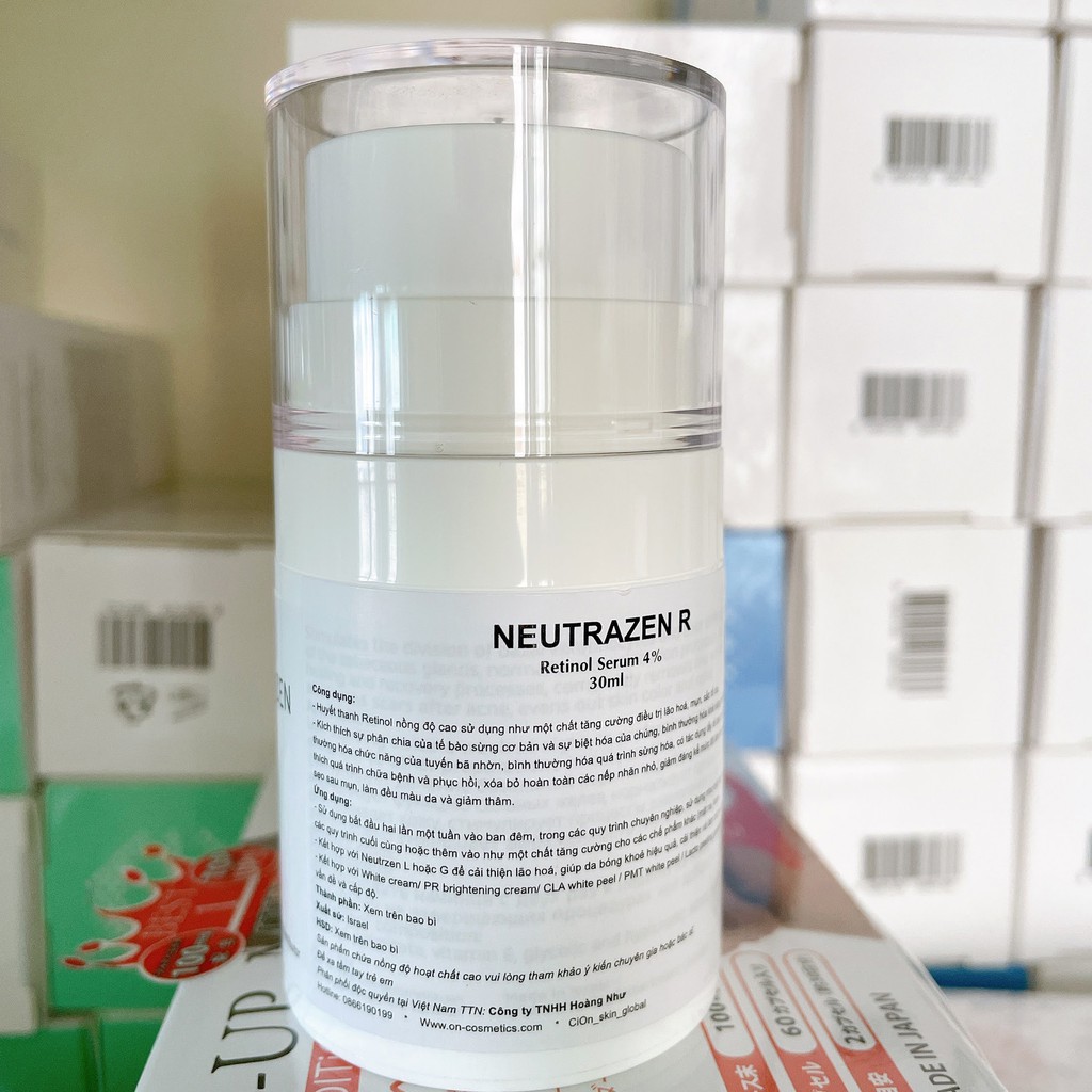 Serum Retinol 4% Dưỡng Da Chuyên Sâu Onmacabim Neutrazen R 15 ml