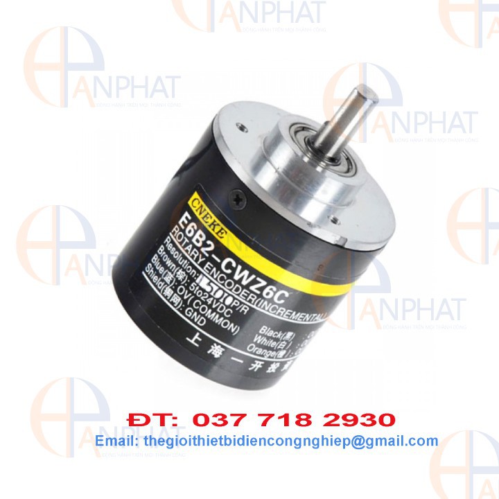 Encoder Omron E6B2-CWZ6C 1500 xung (1500p/r), nguồn 5-24VDC