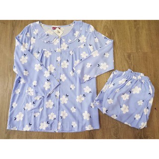 Bộ lanh lụa dài tay sau sinh siêu mát