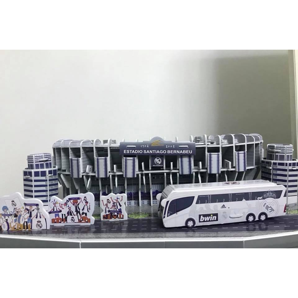 Mô hình sân vận động bóng đá Bernabeu Stadium ( Real)