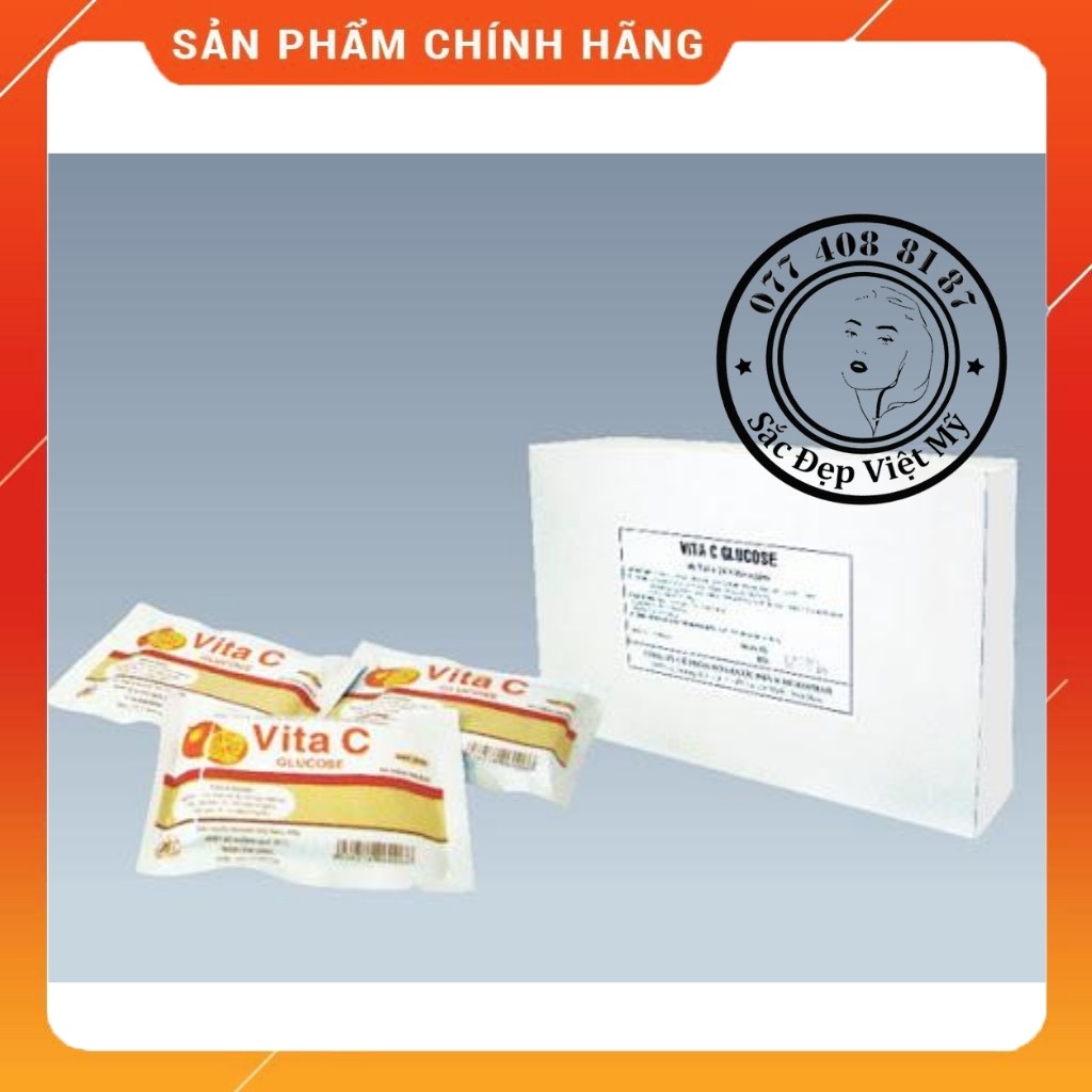 Kẹo Ngậm Vita C ❤️Giá Sỉ❤️Bổ Sung Vitamin C Tăng Sức Đề Kháng Cho Người Lớn và Trẻ Em Hộp 46 Gói x 24 Viên