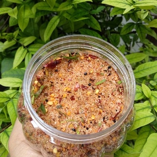 Chẩm Chéo Tây Bắc (LOẠI ĐẶC BIỆT) Muối Chẩm Chéo Dân tộc Thái Chuẩn vị Ngon Nhiều Mắc Khén Thơm Lừng Lọ 230Gr