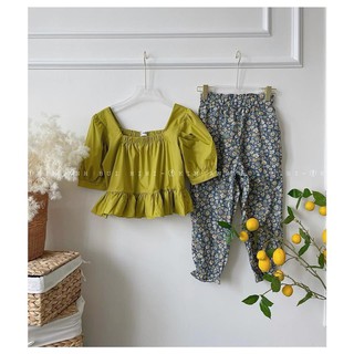 ❤ Set quần áo mặc nhà chất thô mềm