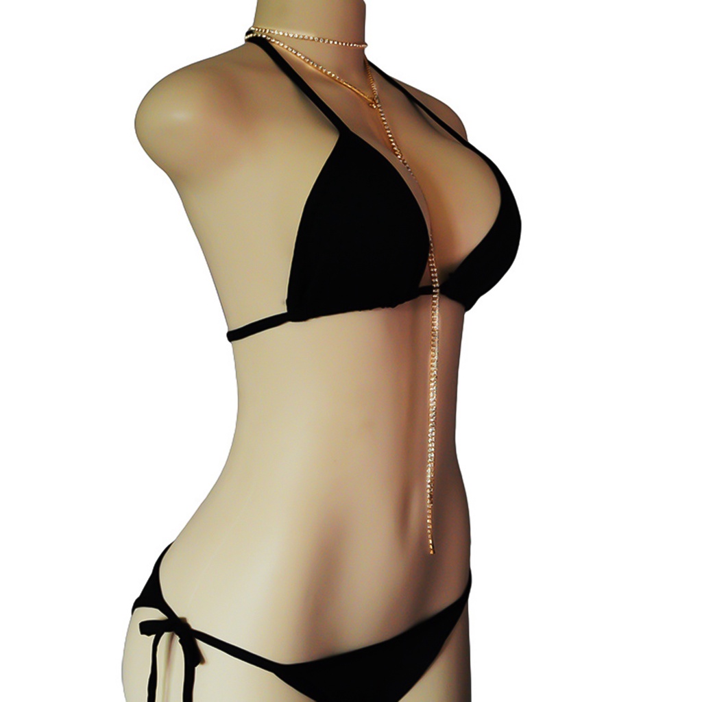 Vòng Cổ Choker Hợp Kim Đính Đá Nhân Tạo Thời Trang