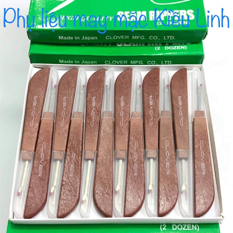 Tháo chỉ cán gỗ.