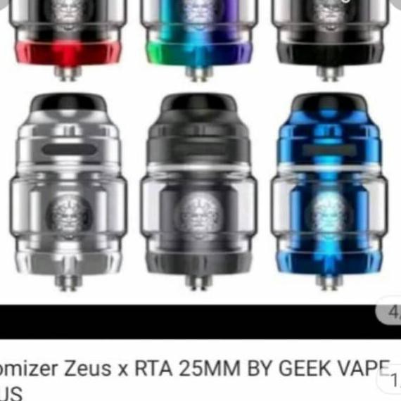 (12.12) Zeus X Rta Atomezer 25mm