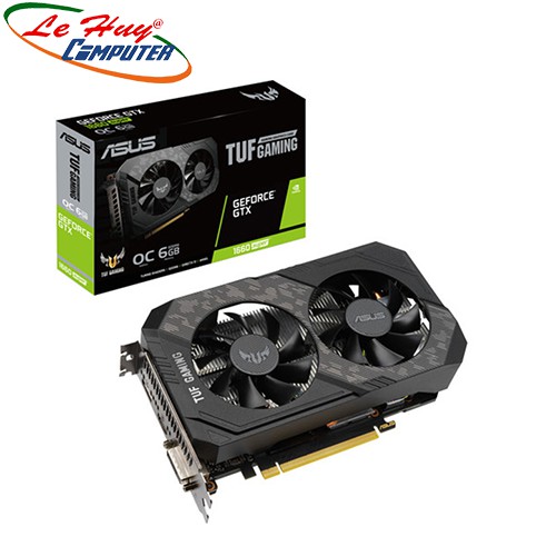 Card màn hình - VGA ASUS TUF Gaming GTX 1660 SUPER 6GB OC edition (TUF-GTX1660S-O6G-GAMING)