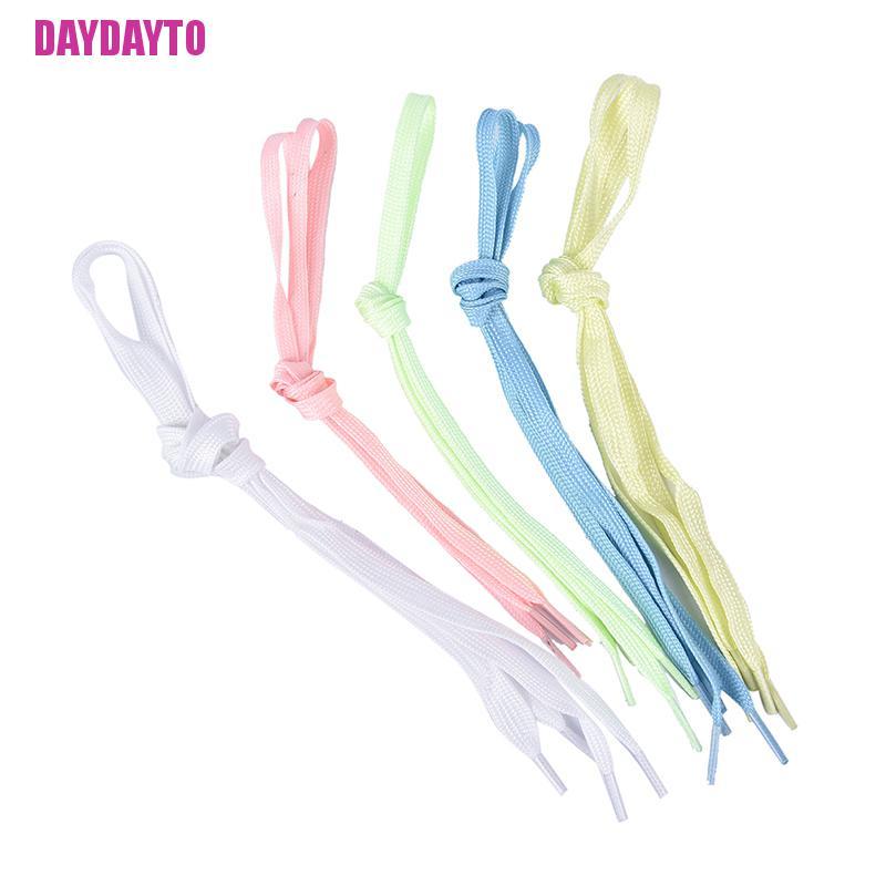 [DAYDAYTO] Set 2 Cặp Dây Giày Thể Thao Dạ Quang Phát Sáng Trong Tối