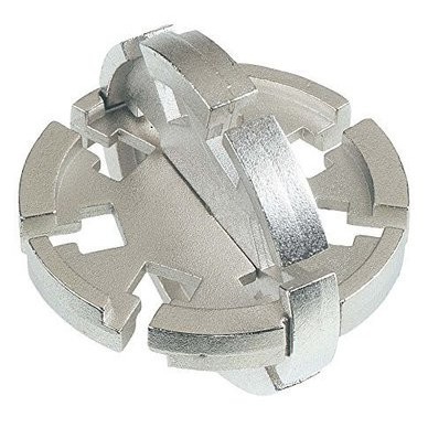 Đồ chơi trí tuệ_Thử thách trí não_The Gears (Disks)- Hanayama Puzzle_Hack não_Rèn luyện Tư duy Logic_Giải đố_Thông minh