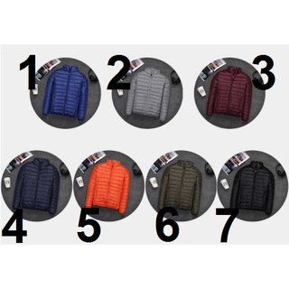 (Order) Áo khoác nam lông vũ nhẹ ấm