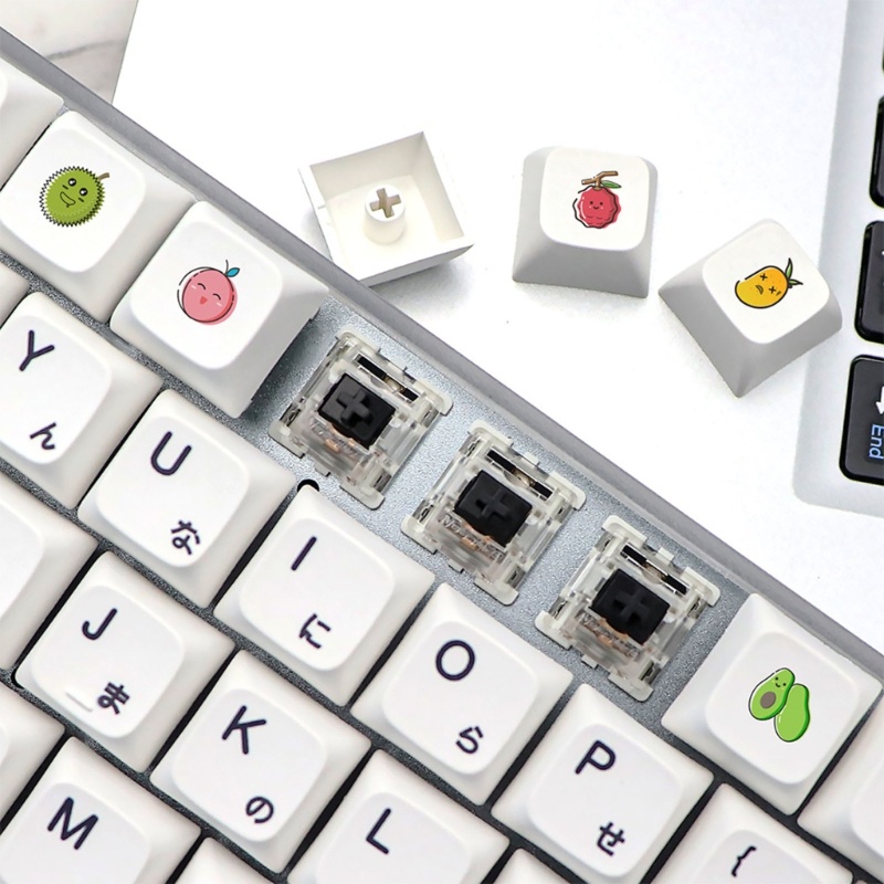Set 12 Nút Bàn Phím Cơ Chơi Game XDA Dày Dặn In Hình btsg