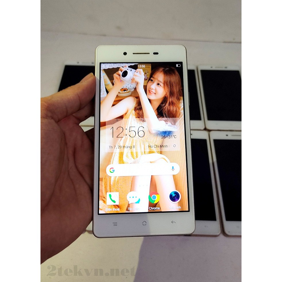 ĐIỆN THOẠI CẢM ỨNG OPPO A33 có 2 khe Sim 1 NĂM bảo hành