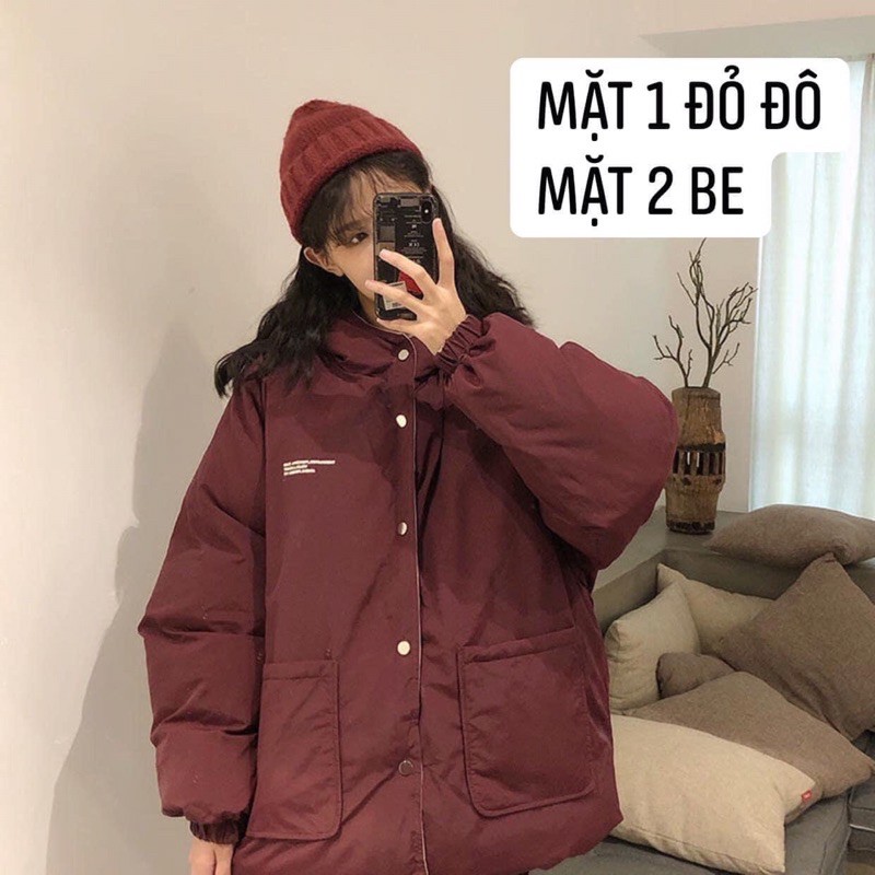 Best Seller 2022✅ Áo phao 2 mặt ulzzang phong cách hàn quốc-ảnh-vid thật