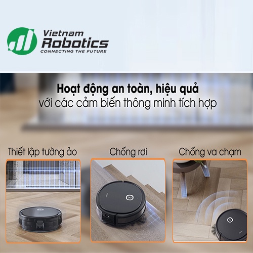 [Mã ELMALL1TR giảm 5% đơn 3TR] Robot hút bụi lau nhà Ecovacs Deebot U2 Pro - Bản Quốc Tế - Bảo Hành 24 Tháng