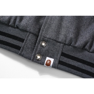 [ODER + FREESHIP] Áo khoác bóng chày Bape, Bomber Jacket Bape x UNDFTD, chất liệu Da Cotton, Oder 15 ngày hàng về BapeVN