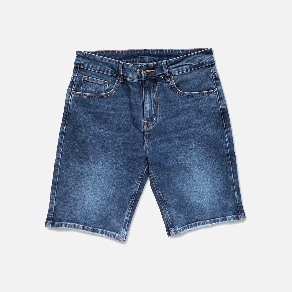 Quần short nam jean xanh dương - Basic Blue Short Jean